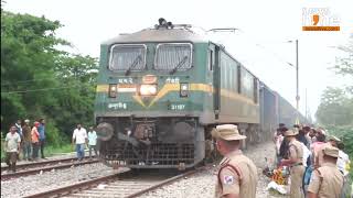 Gonda UP Dibrugarh Express Train Accident  Restoration Work and Train Movement Updates  News9 [upl. by Sherill832]