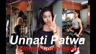 HOT GIRL WORKOUT GYM MOTIVATION  Unnati Patwa  LIKE STAR  LIKE APP [upl. by Asi]