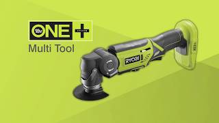 Ryobi ONE 18V Cordless Multitool Introduction R18MT0 [upl. by Aelc]