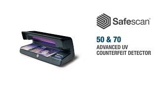 Safescan 50  70 UV Counterfeit Detector [upl. by Calise]