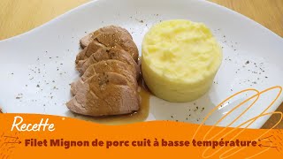 Filet mignon de porc cuit à basse température [upl. by Nitsej]