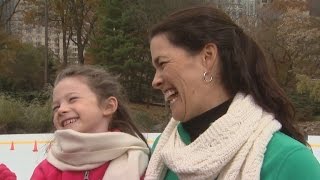 Nancy Kerrigan Gets Back on the Ice with ET [upl. by Adnawahs]