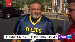 WTOL 11 Getting Ready for the Rockets Home Opener [upl. by Faustina]