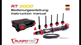 RUNPOTEC RT 2008 Bedienungsanleitung [upl. by Yeorgi808]