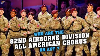 Who are 82nd Airborne Division on AGT How many soldiers are in the 82nd Airborne Division [upl. by Inanak945]