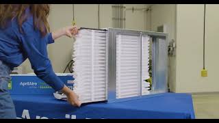 How to Replace the Air Filter in an AprilAire WholeHouse Air Purifier [upl. by Alyce]