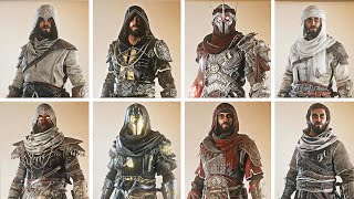 Assassins Creed Mirage  ALL 25 OUTFITS amp COSTUMES [upl. by Manville34]