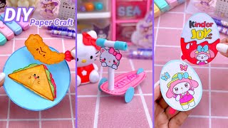 DIY Miniature Crafts Idea  Easy Craft Ideas  school hacks  paper craft  how to make  mini craft [upl. by Shaff]