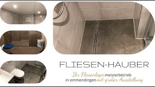 Dusche umbauen sanieren renovieren abdichten und fliesen [upl. by Trula]