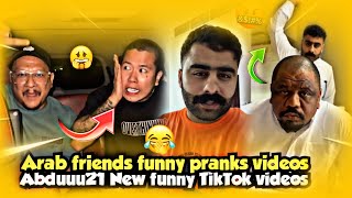 abduuu21 New funny TikTok videos  abduuu21 New funny pranks videos  Arabic funny videos [upl. by Enamrahs319]