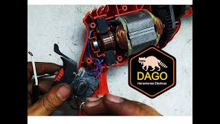 Taladro No Funciona Reparación Fácil Black and Decker HD500 blackanddecker dewalt [upl. by Euqininod]