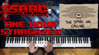 1 HOUR Stargazer Planetarium  The Binding of Isaac Repentance Piano [upl. by Remat]