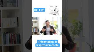 présentation expression écrite DELF B1 [upl. by Naeruat]