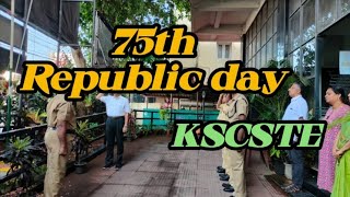 75th Republic Day kscste Shastra Bhavan Pattom republicday [upl. by Nelram]