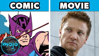 Top 10 Biggest MCU Changes from The Comics [upl. by Adolfo453]