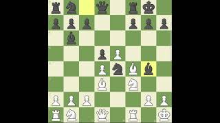 Kings Gambit accepted  1500 rating chess game [upl. by Animas454]