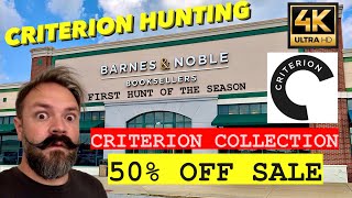 CRITERION COLLECTION SALE at Barnes amp Noble  4K Criterion Hunting  First Purchases of the Season [upl. by Samson]