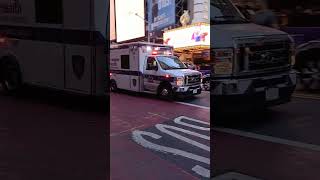 NYU Langone Health Ambulance Responding ambulance shorts [upl. by Ivory882]