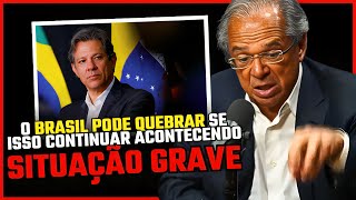 quotMODELO ECONÔMICO QUE PODE QUEBRAR O PAÍSquot  PAULO GUEDES ECONOMIA [upl. by Llertram]