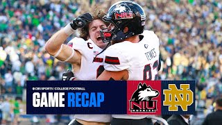 No 5 Notre Dame SHOCKED by Nothern Illinois  Game Recap [upl. by Vida]