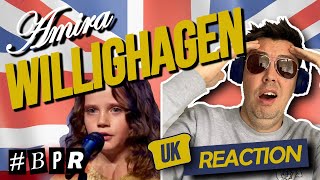 Amira Willighagen  MUST WATCH All Hollands Got Talent Performances BRITS REACTION [upl. by Nevets818]