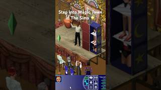 The Sims Magic Town Watching the Magic happen 🌟🎩 thesims retrogaming shorts magic [upl. by Helga]