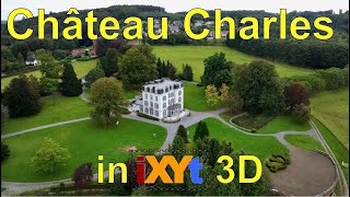 Château Charles Pepinster Provinz Lüttich Belgium in iXYt 3D sidebyside video for VR [upl. by Gloriana]