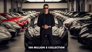 Whats Inside Cristiano Ronaldo 100 Million Dollar car Garage [upl. by Eeraj]