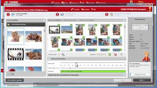 Selektion der Seitenzahl  CEWE FOTOBUCH Assistent 50 [upl. by Lovett]