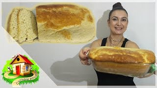 PÃO CASEIRO DE MASSA MOLE  NÃO PRECISA SOVAR  Culinária em Casa [upl. by Dnalrah]