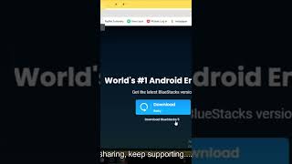 How To BlueStacks Download  bluestacks dl  shorts [upl. by Anner]