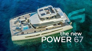 Power 67 a luxury power catamaran amp a true experience of refinement by Fountaine Pajot [upl. by Dimitris]