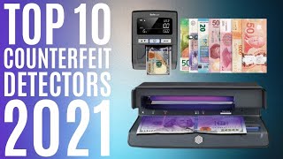 Top 10 Best Counterfeit Bill Detectors for 2021  Money Detector Checker  Fake Currency Detection [upl. by Radmilla]