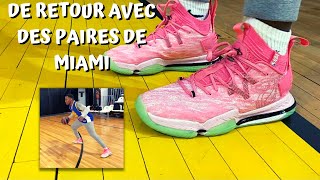 TEST SUR LA TARMAK NBA DE MIAMI HEAT [upl. by Neersan]