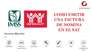 Cómo hacer un RECIBO DE NÓMINA en el SAT  Recibo de Asimilados a Salarios  SAT 2021 [upl. by Thoer904]