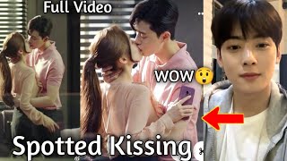 Mun Ka Young Fans in Shocked As Cha Eun Woo Spotted Kissing His Girlfriend [upl. by Enelyad]