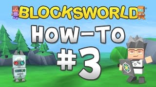 Blocksworld HowTo Change Blockster Faces [upl. by Ayila]