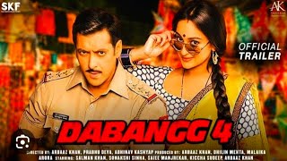 DABANGG 4 OFFICIAL TRAILER 2024  SALMAN KHAN  Bollywood movie trailer  filmifam [upl. by Lux]