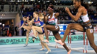 Women’s 60m Hurdles at Orlen Copernicus Cup Torun 2020 [upl. by Riba230]