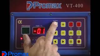 Promax Vac  VT400 TRAY SEALING  Training Video [upl. by Notlek982]