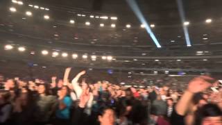 Toronto Believe Tour  HD Panoramic Shot of the Stadium 60000 [upl. by Anial]