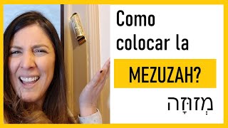 Como colocar la mezuza [upl. by Corene]