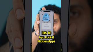 App Lock and Hidden Apps in iOS 18 shorts ios18 [upl. by Krystle]