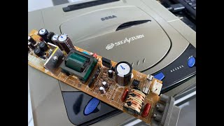 Sega Saturn não liga Dicas para compras de capacitores [upl. by Hoeve]