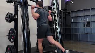 Smith Machine Reverse Lunge [upl. by Mohn840]