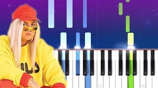 TONES AND I  Dance Monkey Piano tutorial [upl. by Oca234]