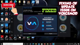 Fixing of update issue on Voice Mod 2 [upl. by Dressler]