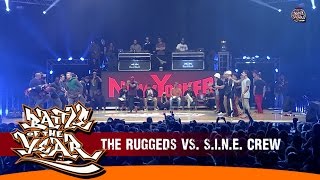 INTERNATIONAL BOTY 2014  1ST BATTLE  THE RUGGEDS NL VS SINE CREW VIE BOTY TV [upl. by Baras668]