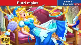 Putri malas 👸 Dongeng Bahasa Indonesia ✨ WOA Indonesian Fairy Tales [upl. by Eintroc8]