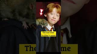 Did you know this about SCABBERS in HARRY POTTER harrypotter [upl. by Radek]